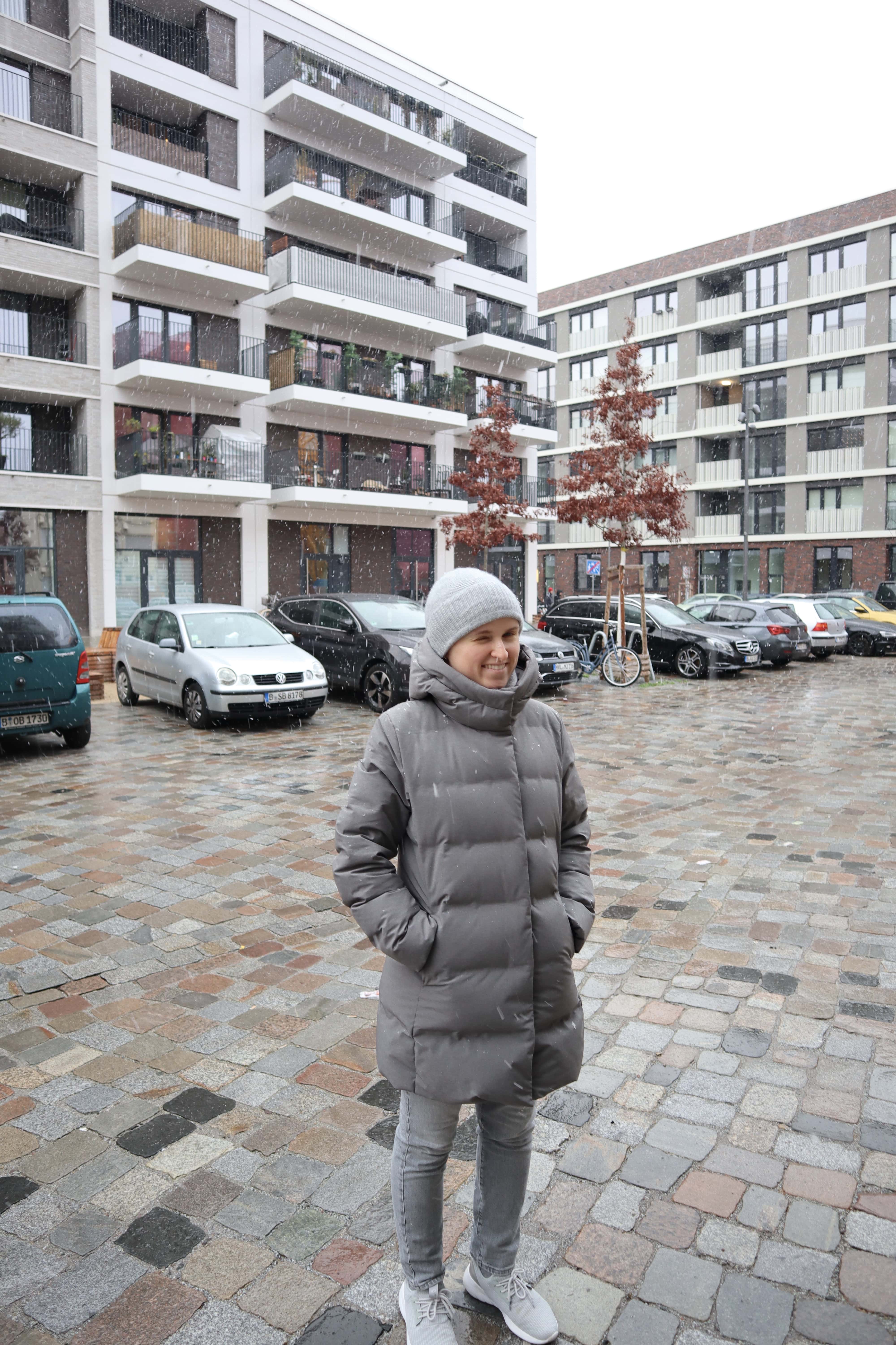 Первый снег в Берлине